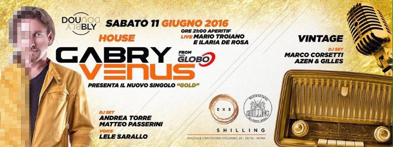 Shilling Ostia - Sabato 11 Giugno 2016 - Doubly - sabato 11 giugno 2016