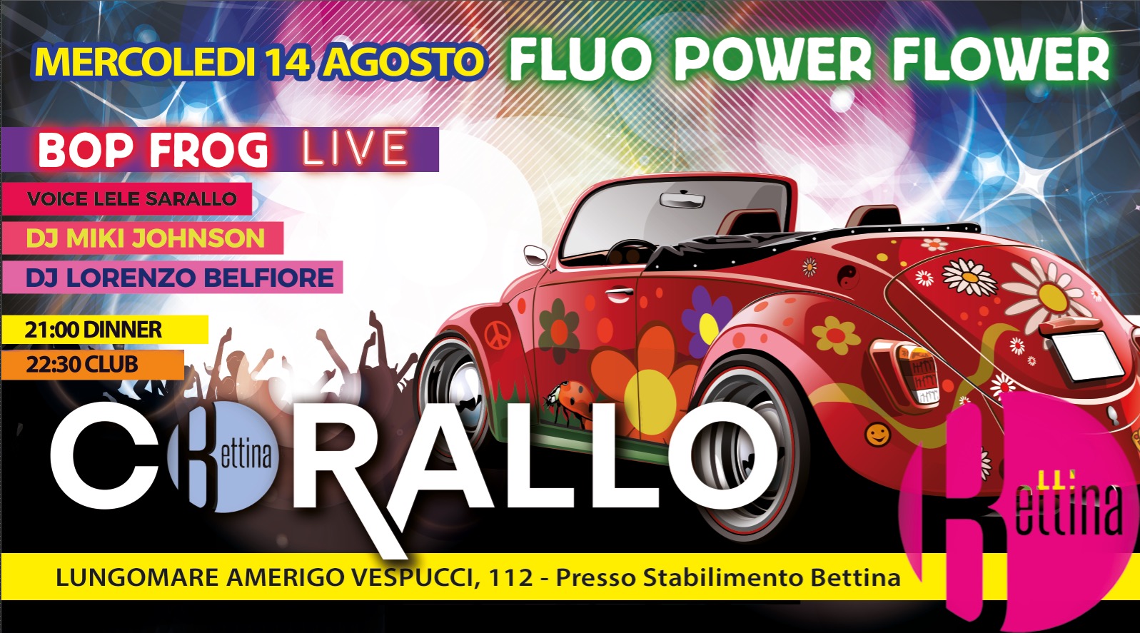 Corallo Ostia Mercoledi 14 Agosto 2019