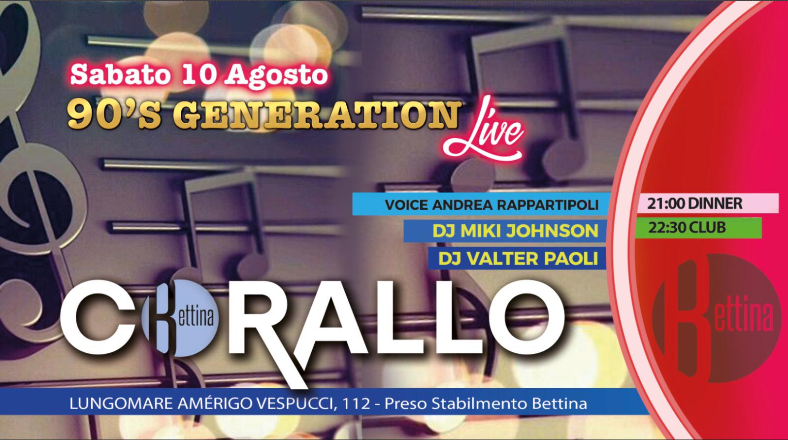 Corallo Ostia Sabato 10 Agosto 2019