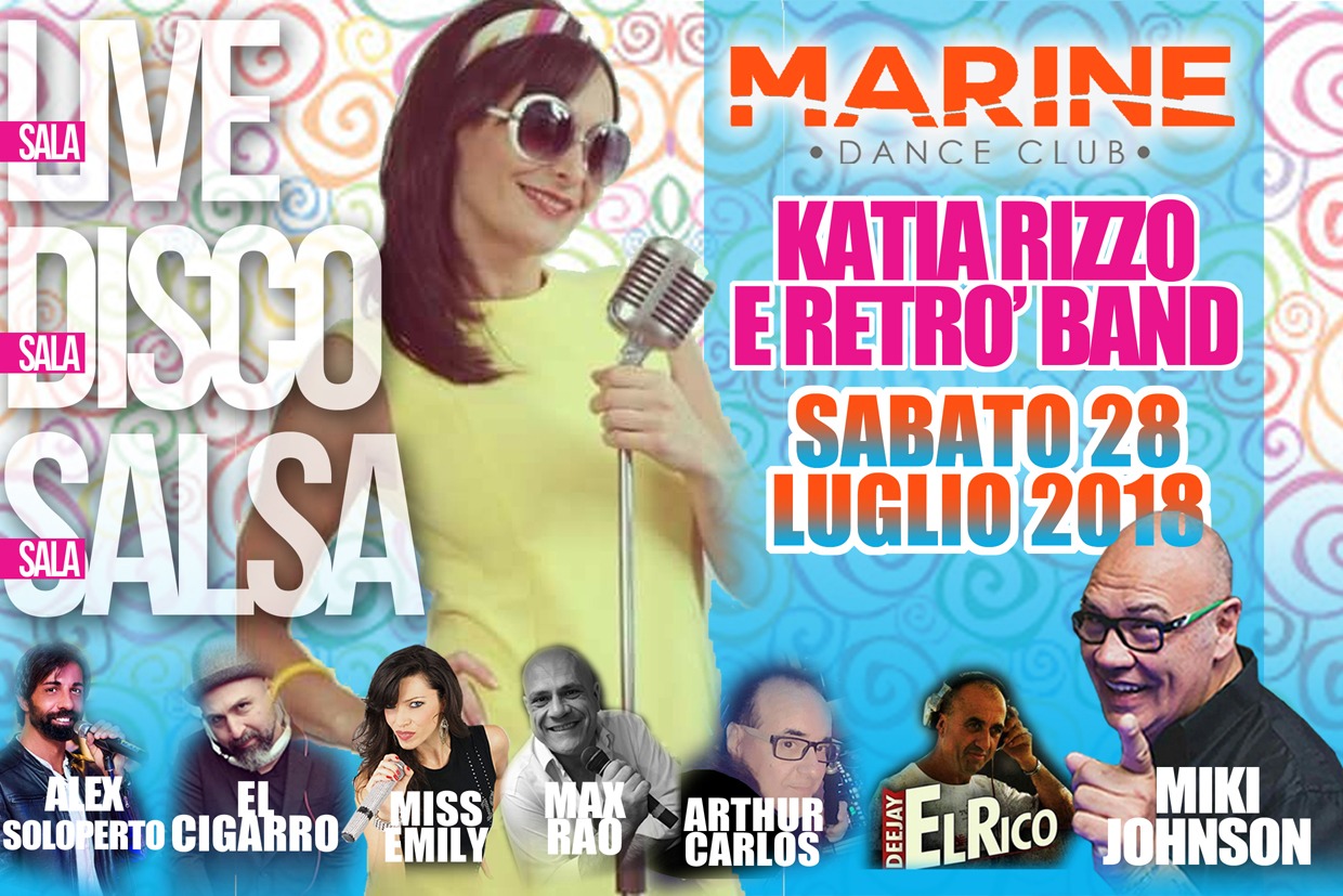 Marine Village Sabato 28 Luglio 2018 - Aperitivo Cena Disco