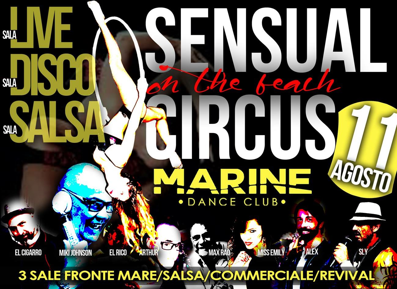 Marine Village Ostia Sabato 11 Agosto 2018 - Aperitivo Cena Disco